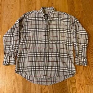 Burberry London Button Down Flannel